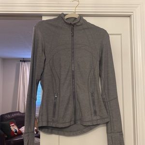 Grey lululemon jacket size 8